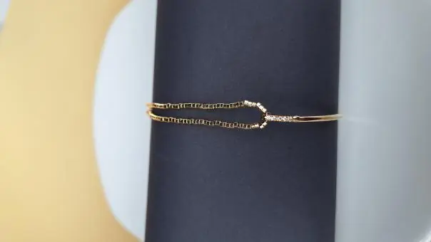 PULSEIRA BANHADA A OURO 18K OU RÓDIO