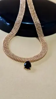 COLARES/CORRENTES/GARGANTILHAS BANHO OURO 18K OU RÓDIO