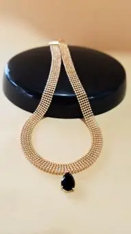 COLARES/CORRENTES/GARGANTILHAS BANHO OURO 18K OU RÓDIO - Código 16561045154